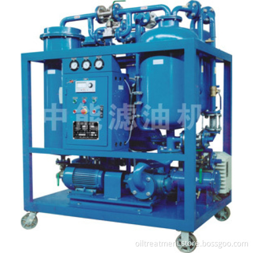 Turbine oil purifier oil treatment plant